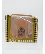 NIB Vintage Whirley Industries Push Button Salt And Pepper Shaker Set 70s - $13.25
