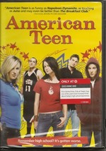 American Teen (DVD, 2008, Sensormatic Packaging) Brand New NIB - £1.57 GBP