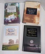 Nicholas Sparks Lot Of 4 Books - The Wedding Rescue Dear John Nights in Rodanthe - £11.20 GBP