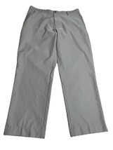 Adidas Pants Mens 38X31 Beige Climalite Flat Front Pockets Performance Golf - $433.88 MXN