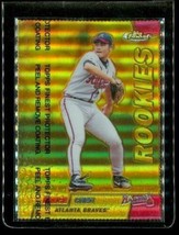 Vintage 1999 Topps Finest Rc Refractor Baseball Card #137 Bruce Chen Braves Le - £15.41 GBP