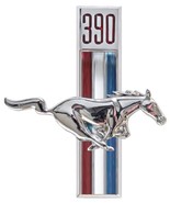 1967-68 Ford Mustang Passenger Side RH 390 Running Horse Fender Emblem - $1,023.76