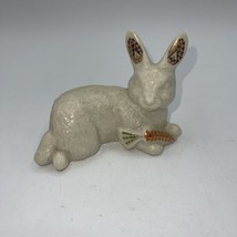 Lenox China Jewels Rabbit/Bunny With Carrot Figure 1990s Made In Usa Easter - £15.71 GBP
