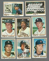 16 1978 Topps Baseball Detroit Tigers Ex+++ Or Better Mark Fidrych - £5.50 GBP