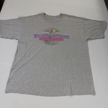 Kansas Jayhawks 2008 NCAA National Champions Men's Gray Graphic T-Shirt Chest 47 image 9