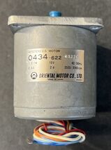 Oriental Motor Co. Ltd. 0434-622 Hysteresis Motor (10V, 1.3/1W, 0.8A, 2∅) - $630.41 MXN