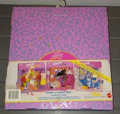 1991 Barbie Fashion Mall Beach Blast Neon 90s Clothes Lot Jumper Crop Top Shoes Item image 2