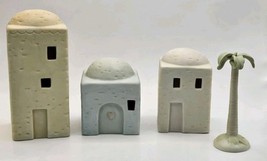 Precious Moments Porcelain Bisque Nativity Accessories 4-Piece Set E-2387 - $121.54