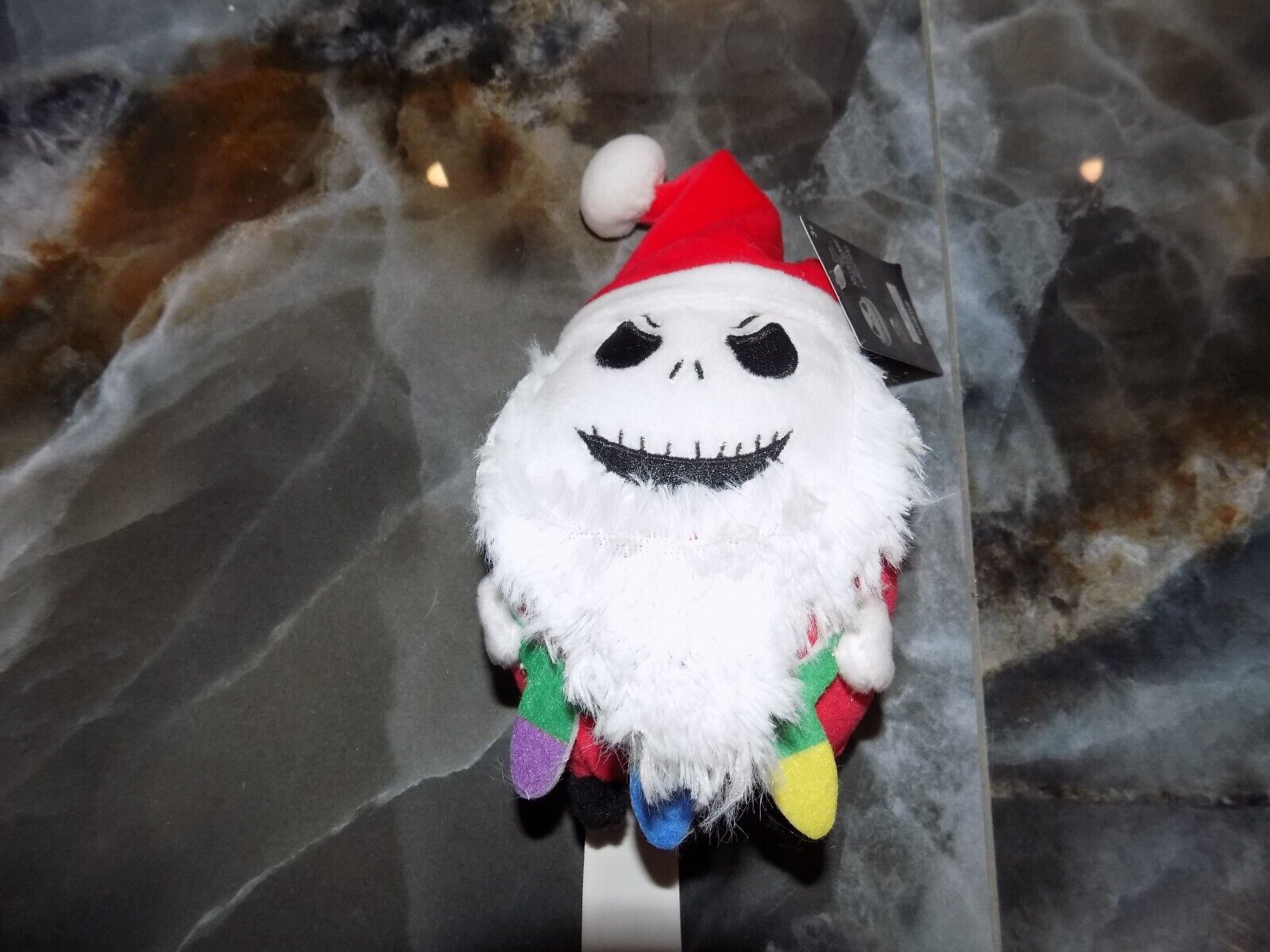 Disney The Nightmare Before Christmas Jack Skellington Plush Clip Bag Ba... - $13.65