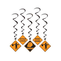 Beistle Construction Whirls - Pack of 6 - $994.40 MXN