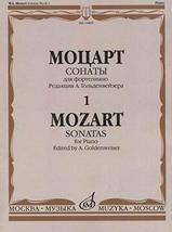 Mozart. Sonatas for Piano. Vol. 1. Ed. by A. Goldenweiser. (? 279/189d, ? 280/18 - £16.30 GBP