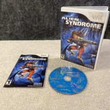 Nintendo Wii ALIEN SYNDROME Game 2007 Complete CIB Manual Tested Ships T... - $4.48