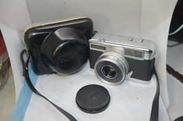 Yashica Ez Matic Kii Camera Japan Yashinon Lens 1:2.7 F=37mm W Orig Leather Case - £31.52 GBP