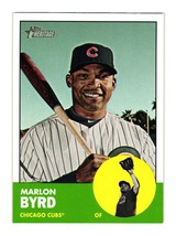 2012 Topps Heritage #58 Marlon Byrd Chicago Cubs - $2.00