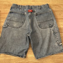 Vintage Ralph Lauren Polo Jeans Co Shorts Men 36 Carpenter Painter Denim... - $46.00