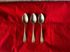 Vintage Rogers Brothers Teaspoons, Set of 3, Collector Spoon - £15.86 GBP