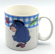 Eyore Donkey Coffee Mug Disney Winnie The Pooh Sakura 1997 - £6.02 GBP