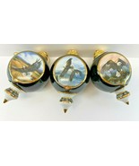 Bradford Exchange Lot of 3 Eagle Ornaments America Beautiful Journey w/D... - $59.39