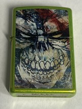 Rare 2011 Lurid Scarry Skull Monster Zippo Lighter - £44.81 GBP