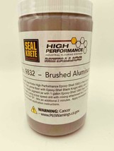 NEW Seal Krete No. 9832 Brushed Aluminum Metallic Powder For Epoxy Flooring - £14.00 GBP