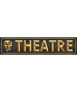 Theatre Metal Novelty Street Sign - £26.33 GBP