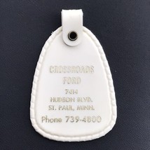 Crossroads Ford Key Fob Ring St. Paul Minnesota Car Dealer Vintage - $9.95