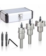 Ezarc Long Life Hole Saw Kit For Hard Metal, 6 Pc. Carbide Hole Cutter S... - $1,328.93 MXN