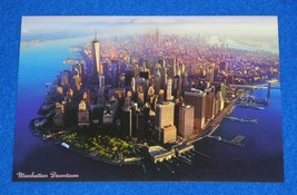 *Brand New* Captivating New York City Lower Manhattan Downtown Postcard Memento - £3.13 GBP