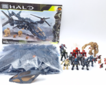 Mega Bloks Construx Halo Flood Hunters UNSC Falcon 97173 w/Bonus Figs - £145.09 GBP