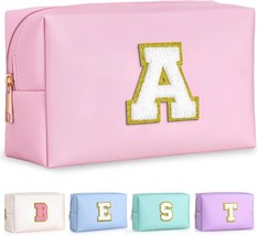 Graduation Gifts for Her - Preppy Makeup Bag Personalized A) - $13.92
