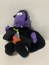 Vintage Dracula Under Scares Plush Toy Halloween Gift Tagged Attached - £11.20 GBP