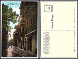 LOUISIANA Postcard - New Orleans, Pirates Alley F12 - £2.21 GBP