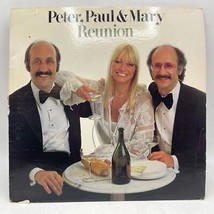 Vintage Peter Paul &amp; Mary Reunion Album Disco IN Vinile - £28.21 GBP