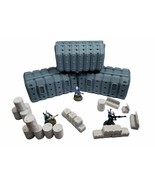 Shipping Containers, Barrels &amp; Ammo crates Terrain  - £25.88 GBP