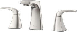 Pfister Karci Bathroom Sink Faucet 8&quot; Widespread 2-Handle 3-Hole Brushed... - £75.04 GBP
