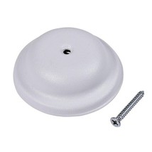 OATEY 4 in. Plastic Bell Cleanout Cover Plate in White with Screw Kit - £6.26 GBP