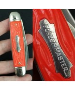 vintage pocket knife "FOREST MASTER" Colonial NEW OLD STOCK bright orange! - $587.54 MXN