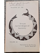 A Bulletin of the TEXAS ARCHEOLOGICAL SOCIETY 1977 Vol. 48 Ritual Skull ... - $9.90