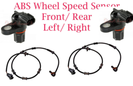 Set 4 ABS Wheel Speed Sensor Front - Rear Left / Right Fits:4WD Ram 2500... - £34.45 GBP