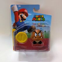 Super Mario Goomba with Coin 2.5 Inch Action Figure -Jakks Pacific