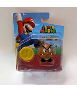 Super Mario Goomba with Coin 2.5 Inch Action Figure -Jakks Pacific - $17.09