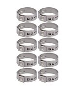 SharkBite 1 Inch Clamp Ring, Pack of 10, Stainless Steel Plumbing Fittin... - $377.35 MXN