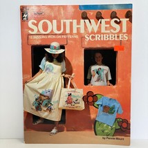 1990s HOTP703 Southwest Scribbles Patterns Instructions for Fabric Painting - $24.95
