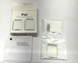 Authentic Apple iPad Camera Connection Kit 30 Pin - A1362 A1358 MC531ZM/A - $276.68 MXN