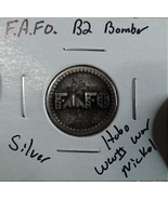 HOBO F.A.F.O. B2 Bomber Military Made From A REAL WWII Silver War Nickel... - €12,91 EUR