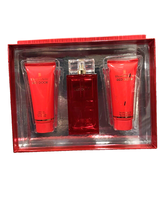 Red Door Elizabeth Arden Gift Set 3.3 oz EDT Perfume + Body Lotion + Sho... - £45.29 GBP