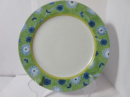 Studio Nova Cote D&#39;Azur Green Blue Flowers HG 293 Salad Plate 8&quot; Replacement - £13.59 GBP