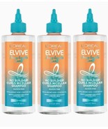 (3 PACK) L&#39;Oreal Paris Elvive Dream Lengths Curls No Build-Up Micellar S... - $19.99