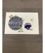 1978 SAN DIEGO CHARGERS STH ISSUED TEAM PHOTO CHRISTMAS CARD  - €30,25 EUR