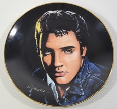 *R8) Elvis Presley - Portraits of the King - 1991 Delphi Decorative Plate Bradex - £11.67 GBP